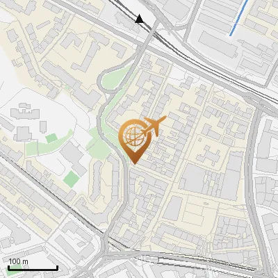 Karte Wallgraben 26, 21073 Hamburg