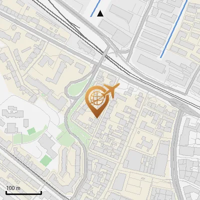 Karte Wallgraben 30-55, 21073 Hamburg