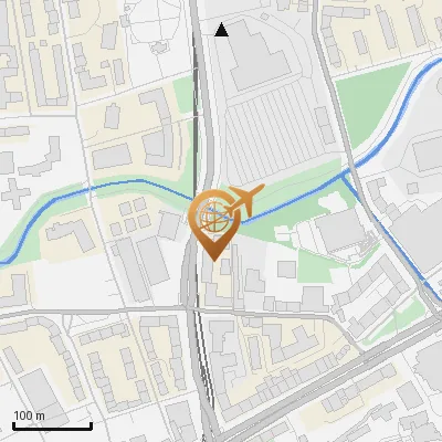 Karte Wandsbeker Allee 53, 22041 Hamburg