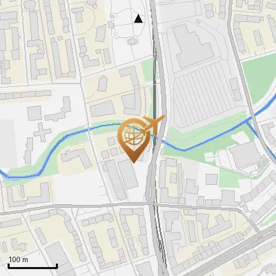 Karte Wandsbeker Allee 54, 22041 Hamburg