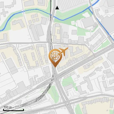 Karte Wandsbeker Allee 70-79, 22041 Hamburg