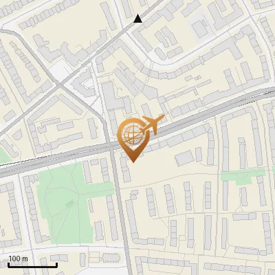 Karte Wandsbeker Chaussee 110-121, 22089 Hamburg