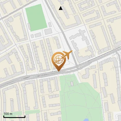 Karte Wandsbeker Chaussee 247, 22089 Hamburg