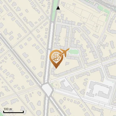 Karte Warnemünder Straße 15, 14199 Berlin