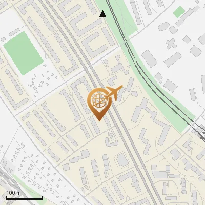 Karte Washingtonallee 66-72, 22111 Hamburg