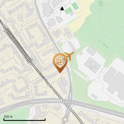 Karte Weichselring 1-3, 50765 Köln