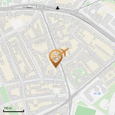 Karte Weidenallee 14-29, 20357 Hamburg