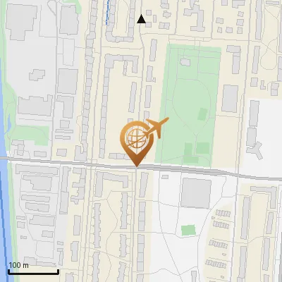 Karte Weimarer Straße 72, 21107 Hamburg