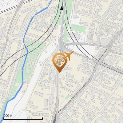 Karte Weinbauernstraße 9, 81539 München