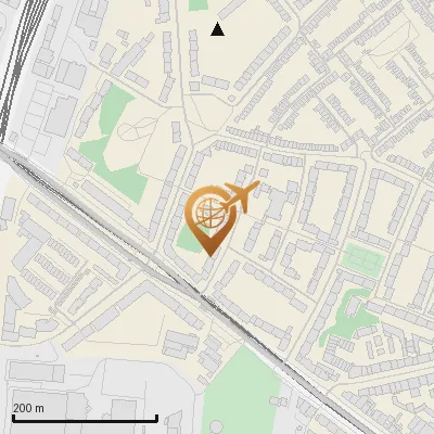 Karte Weißdornweg 126, 50827 Köln