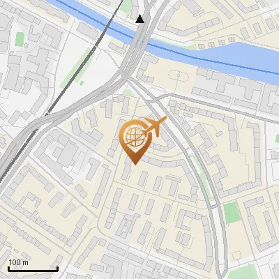 Karte Weizenkamp 2-4, 22081 Hamburg