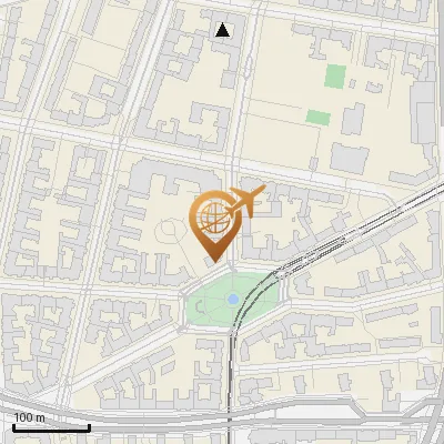 Karte Welserstraße 1, 10777 Berlin