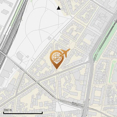 Karte Werderstraße 1-7, 50672 Köln