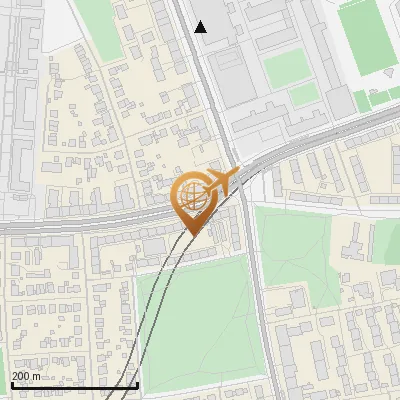 Karte Werinherstraße 134-140, 81541 München