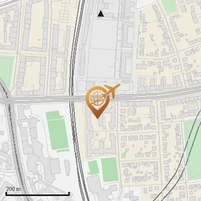 Karte Werinherstraße 88, 81541 München