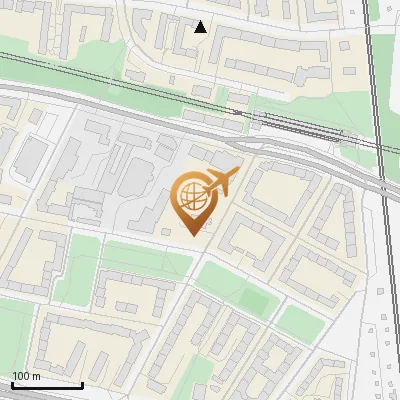 Karte Wichernsweg 11-16, 20537 Hamburg