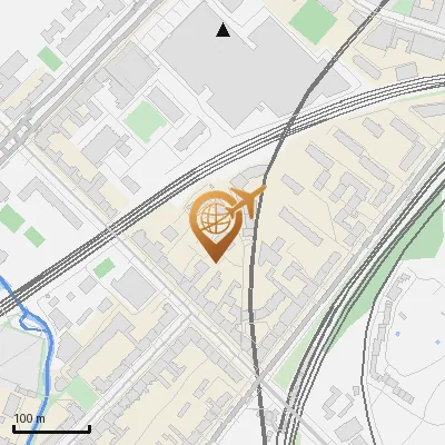 Karte Wiesenstraße 8, 13357 Berlin