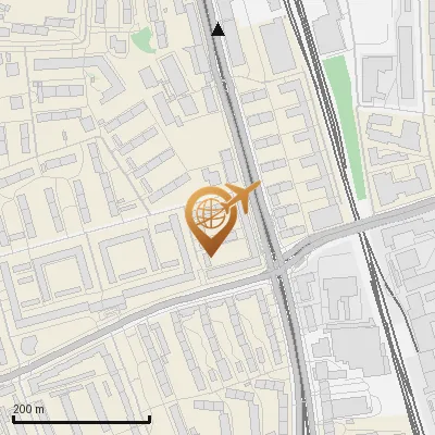 Karte Wieskirchstraße 1-5, 81539 München