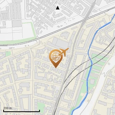 Karte Winterstraße 1-8, 81543 München