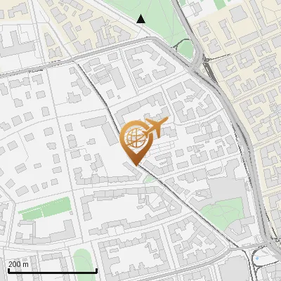 Karte Winthirstraße 14-19, 80639 München