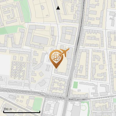 Karte Winzererstraße 96-98, 80797 München