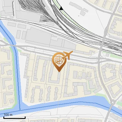 Karte Witthof 3-8, 22305 Hamburg