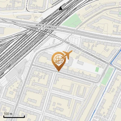 Karte Wönnichstraße 8-9, 10317 Berlin