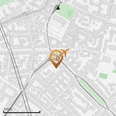 Karte Wörthstraße 2-5, 81667 München