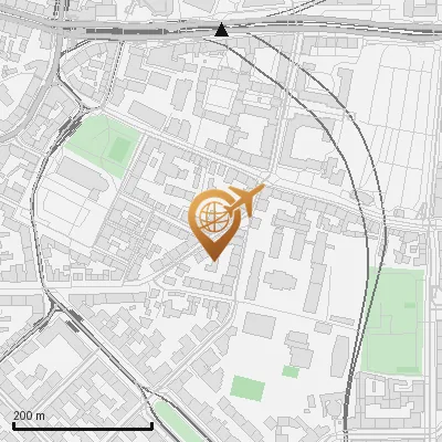 Karte Wolfgangstraße 14-18, 81667 München