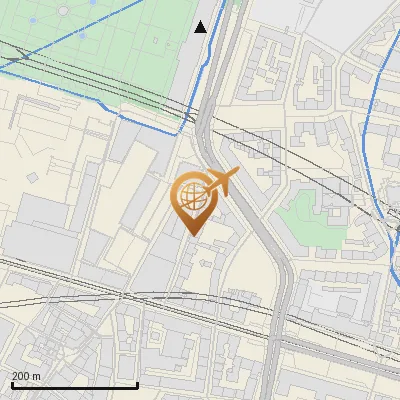 Karte Wurzerstraße 7-14, 80539 München