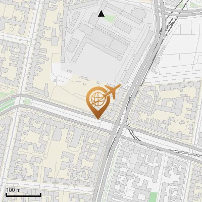 Karte Yorckstraße 1-3, 10965 Berlin