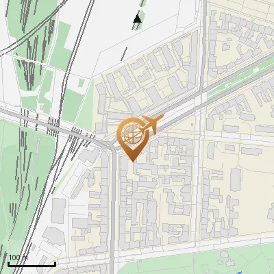 Karte Yorckstraße 58-59, 10965 Berlin