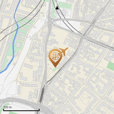 Karte Zehentbauernstraße 15-19, 81539 München