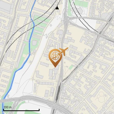 Karte Zehentbauernstraße 3-8, 81539 München