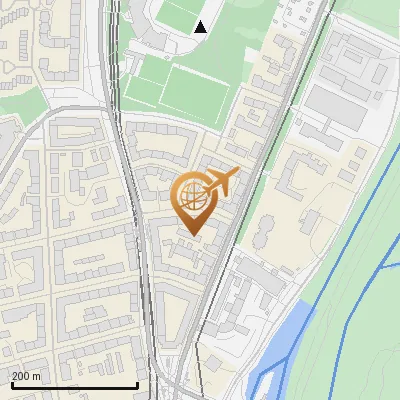 Karte Zennerstraße 25-38, 81379 München