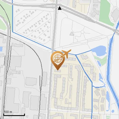 Karte Ziegelerstraße 12-18, 21107 Hamburg