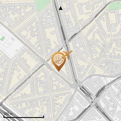 Karte Zülpicher Platz 1-3, 50674 Köln