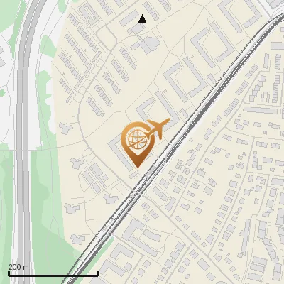 Karte Züricher Straße 218-220, 81476 München