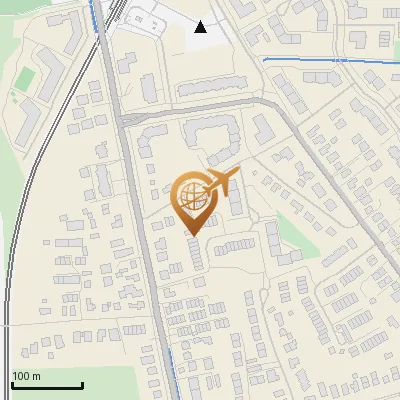 Karte Zylberbergstraße 14-16, 22457 Hamburg